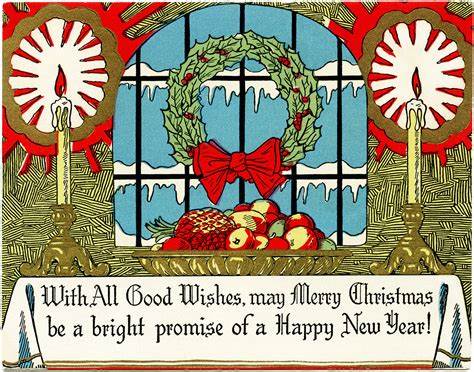 Merry Christmas Wishes Clip Art Images